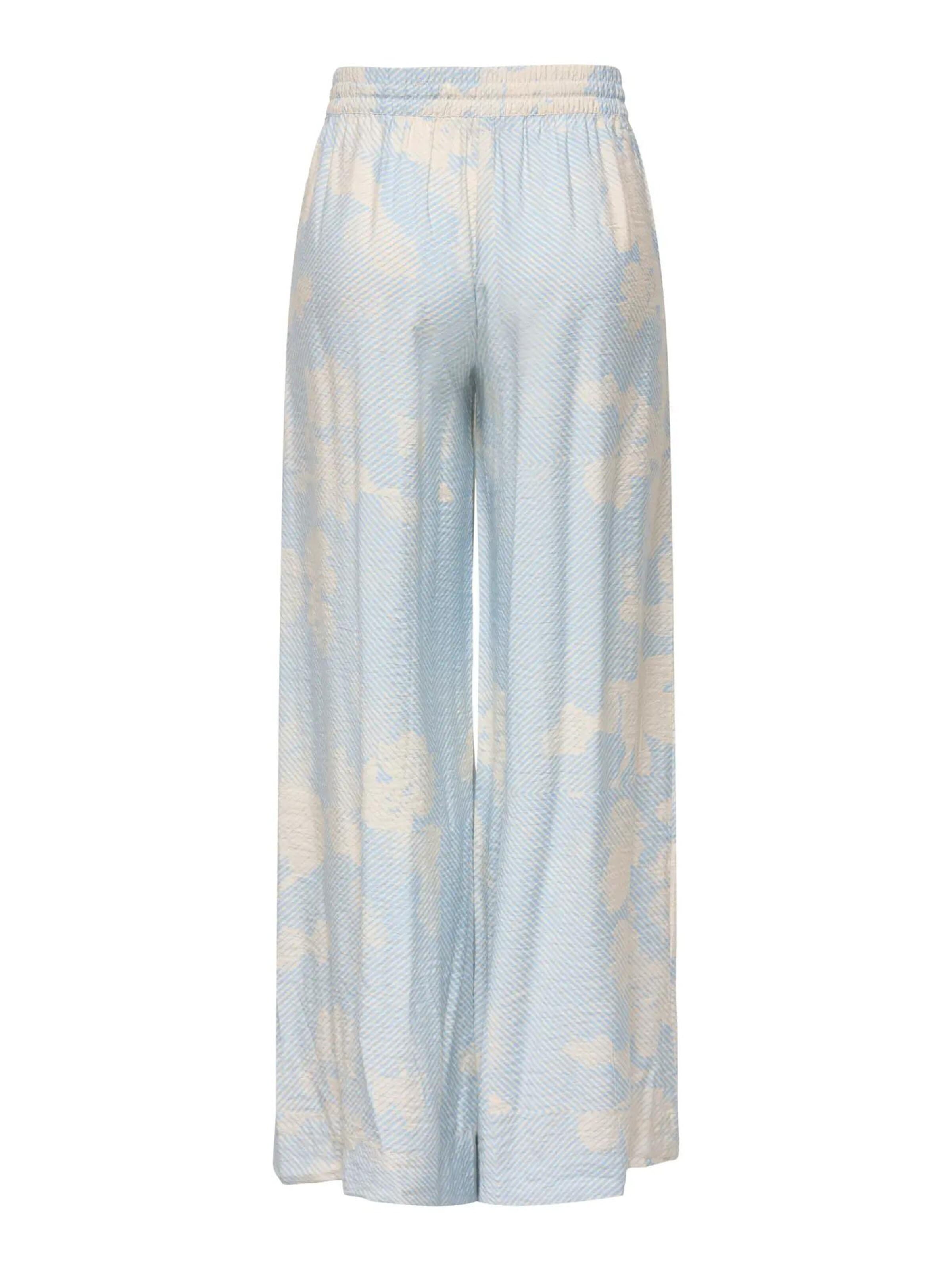 JDY Wide leg Broek 'JDYTROYA LIFE' in Blauw