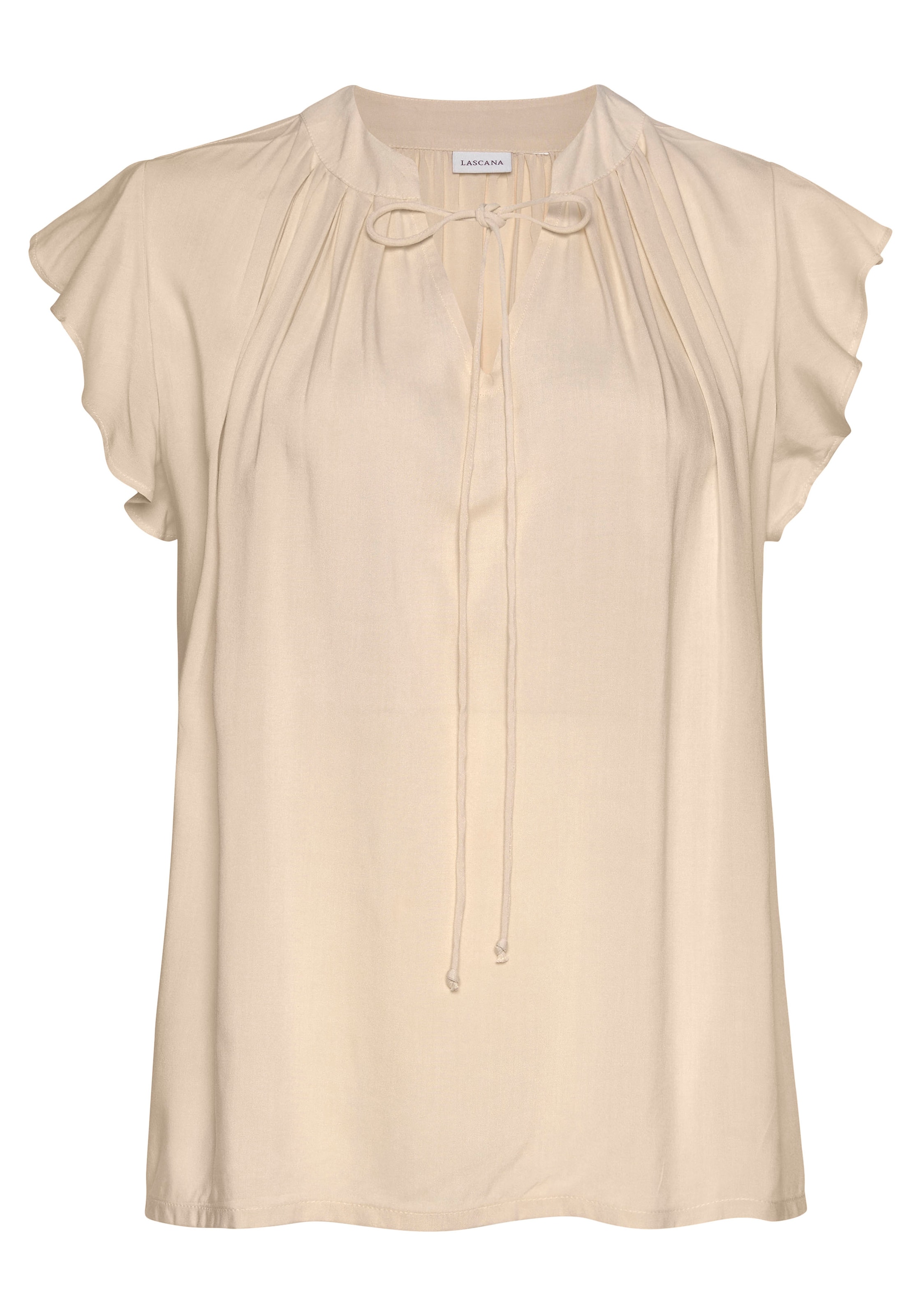 LASCANA - Blusa en beige: frente