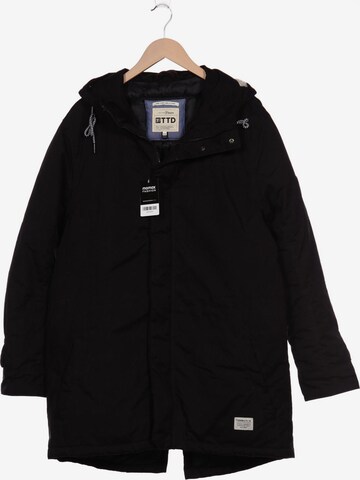 TOM TAILOR DENIM Jacket & Coat in XXL in Black: front