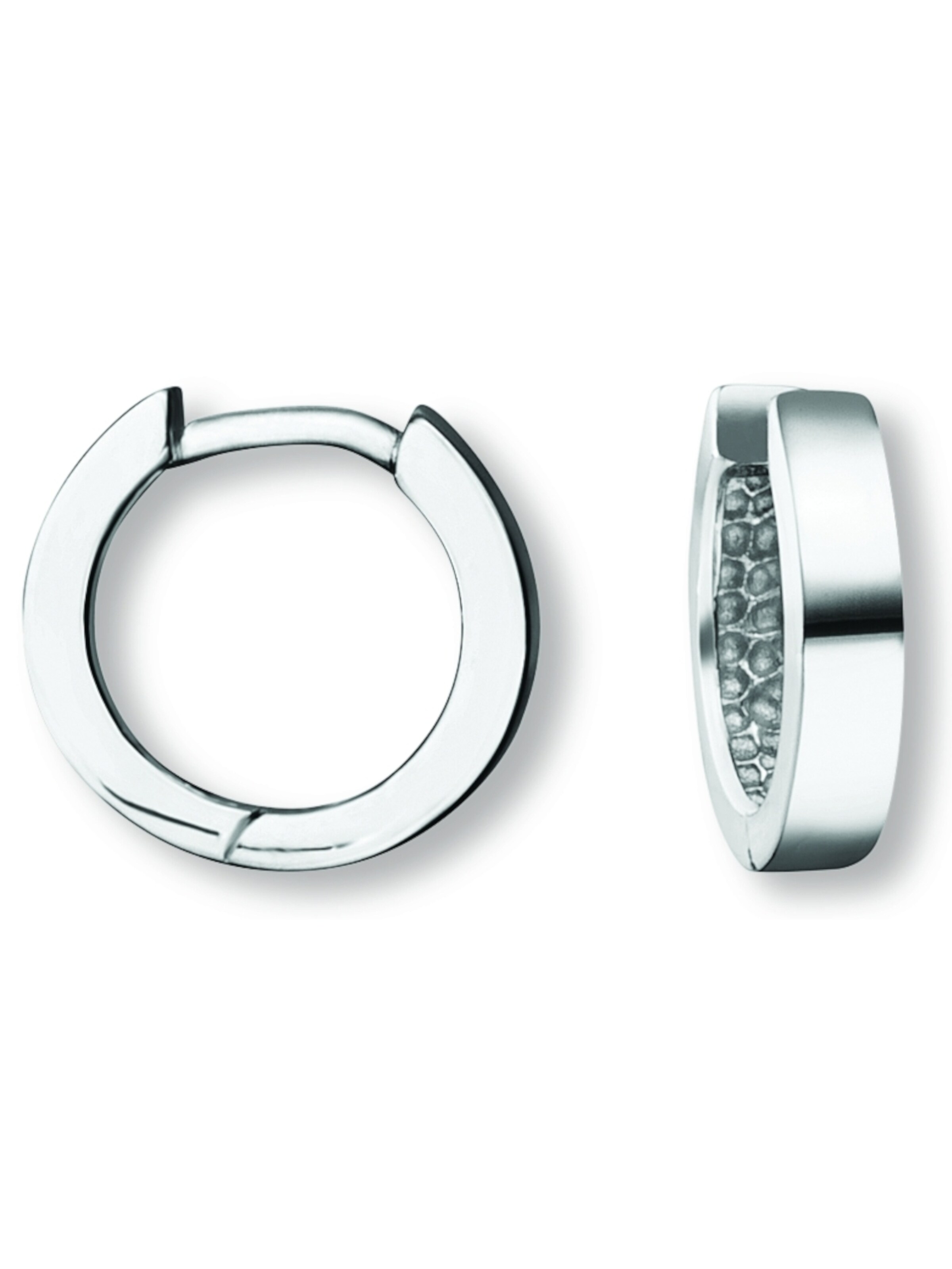 ONE ELEMENT Ohrringe in Silber: Vorderseite