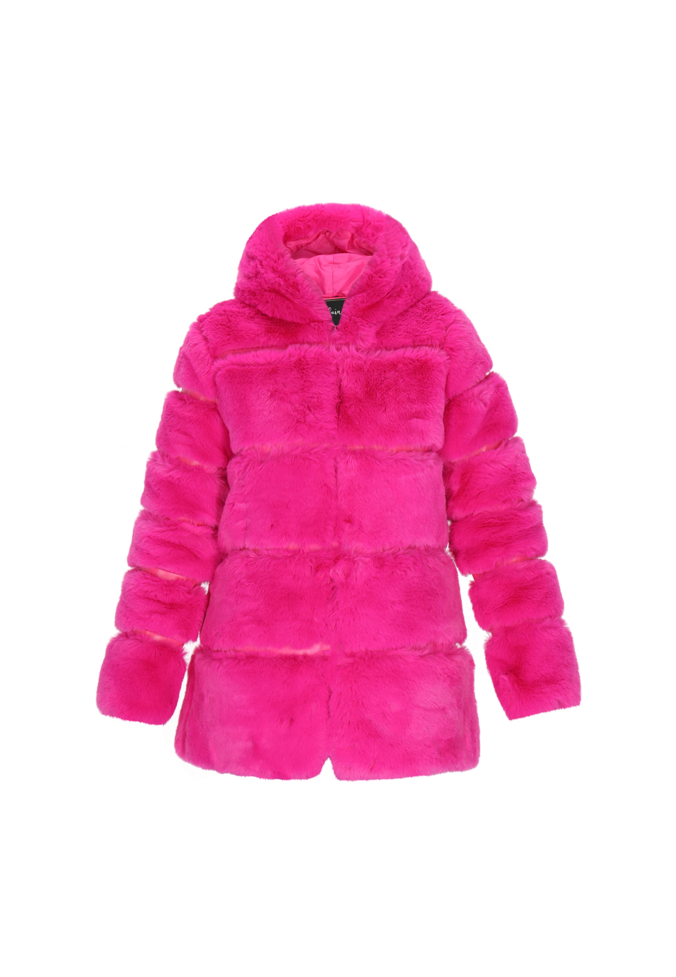 faina Зимняя куртка в Ярко-розовый: спереди
