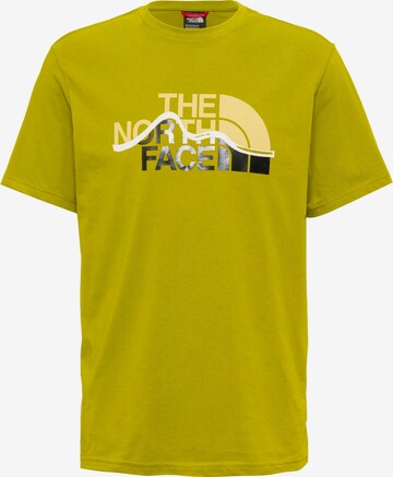 THE NORTH FACE Shirt 'MOUNTAIN LINE' in Green: front
