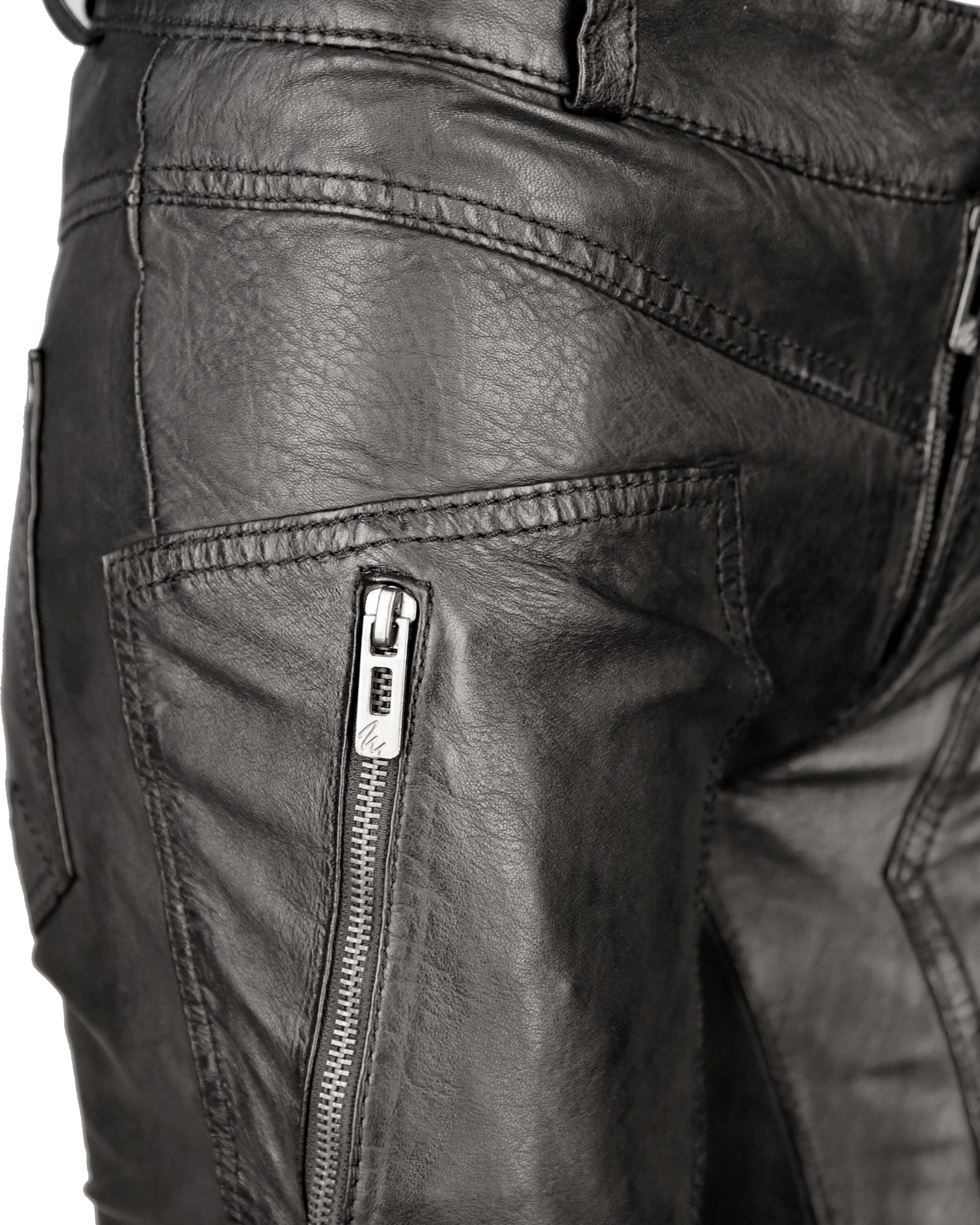 Maze Skinny Broek in Zwart