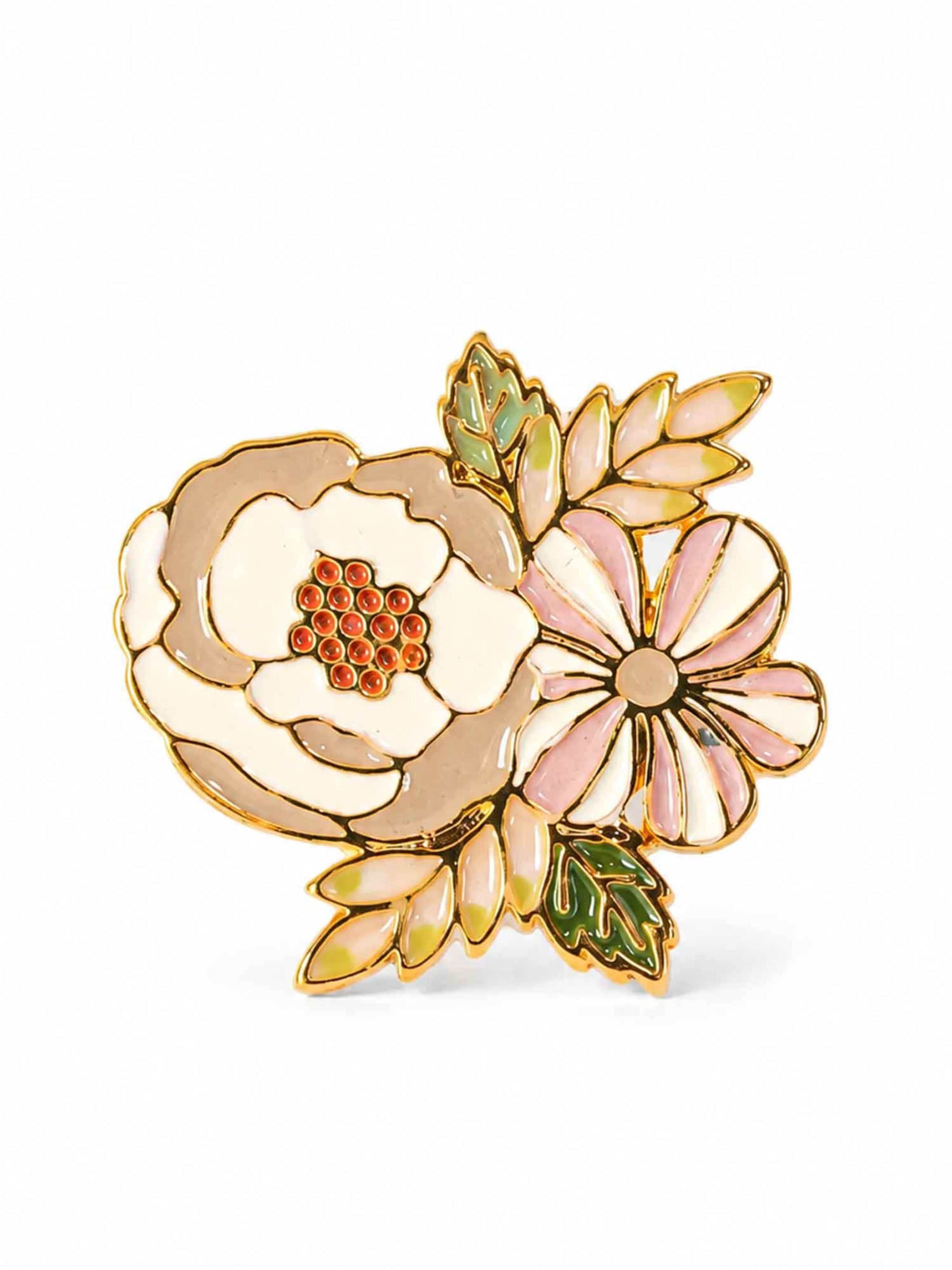 RteRme Ring 'Flourishing Flower Ring' in 50-60 in de kleur Goud, Productweergave