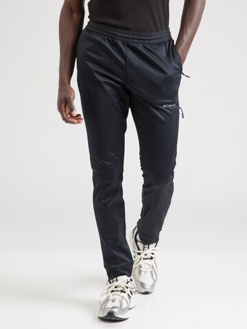 COLUMBIA Slimfit Sporthose in Schwarz: Vorderseite