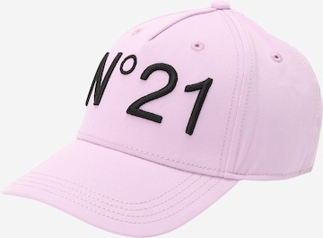 N°21 Hat in Pink: front