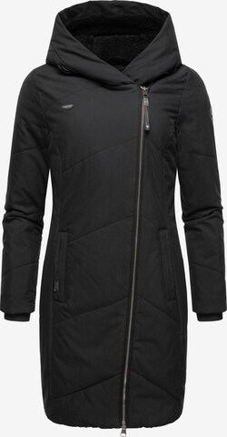 Ragwear Wintermantel 'Gordon' in Schwarz: predná strana