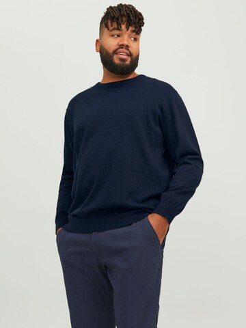 Pullover di Jack & Jones Plus in blu: frontale