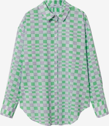 MANGO Blouse 'MARY' in Green: front