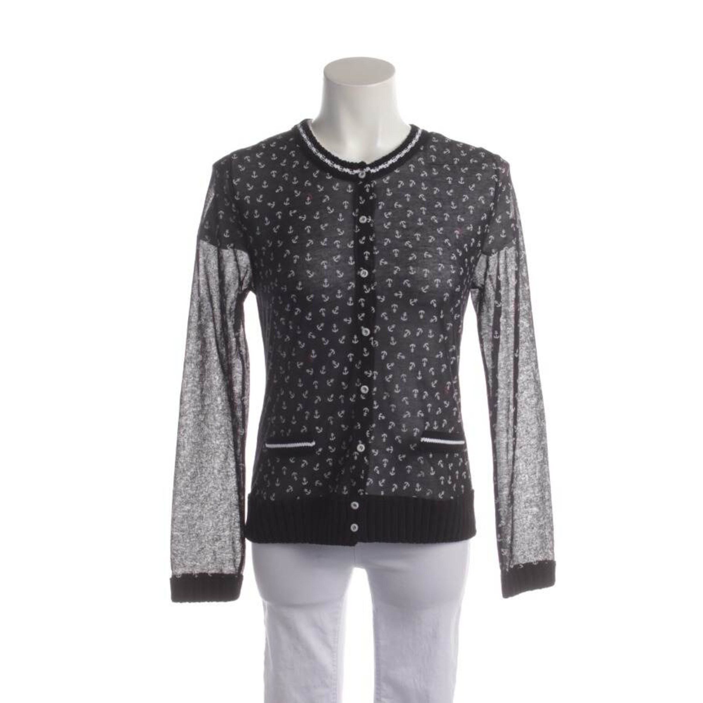 Marc Cain Sweater & Cardigan in S in Blue: front