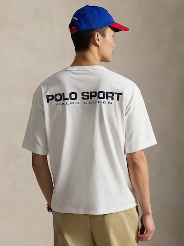Maglietta di Polo Ralph Lauren in bianco: frontale