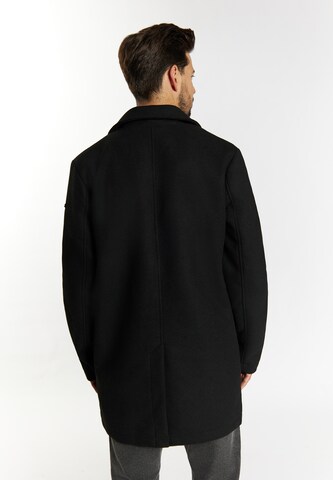 DreiMaster Vintage Between-Seasons Coat in Black