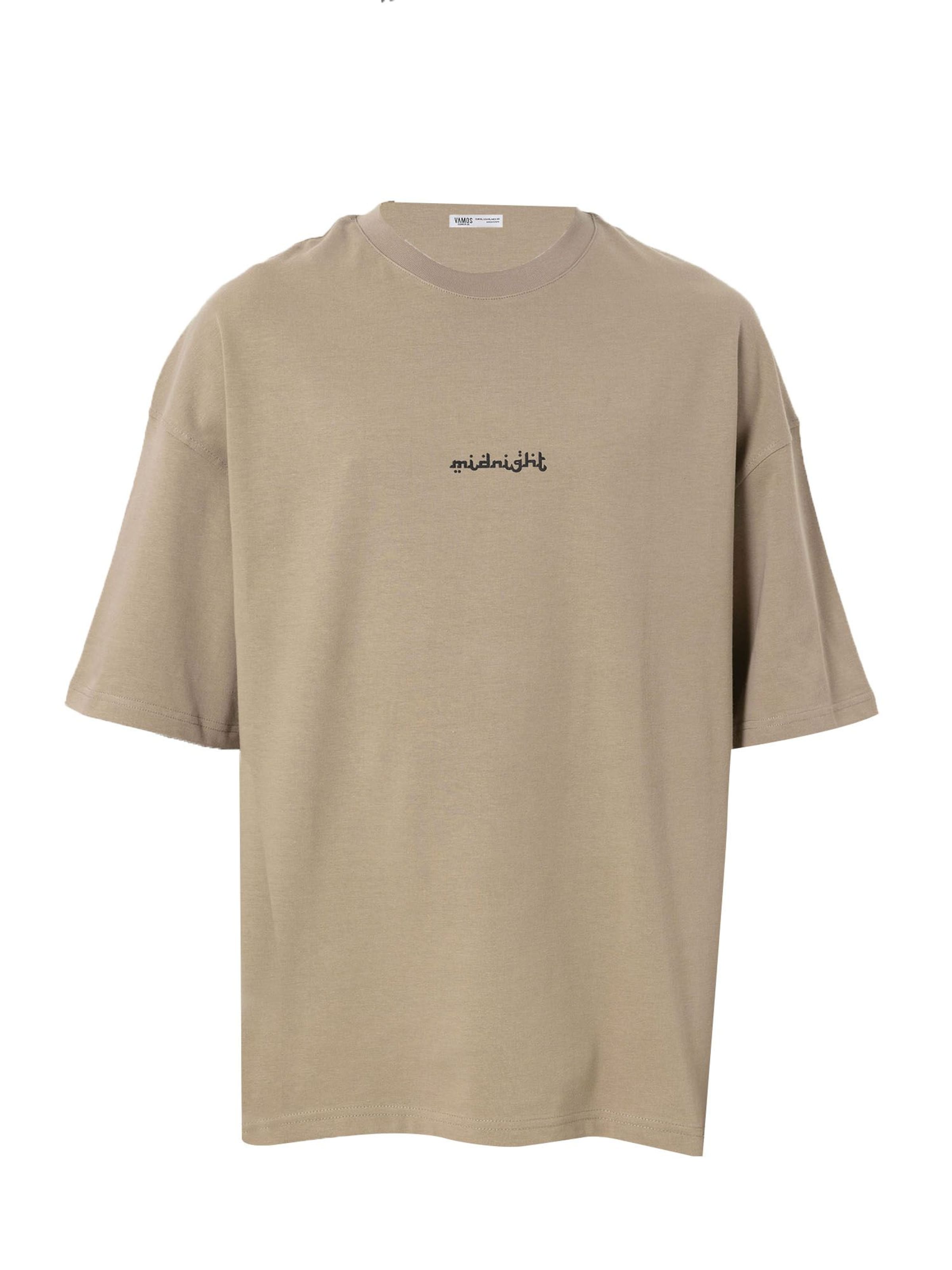 bēšs VAMOS CLO T-Krekls: no priekšpuses