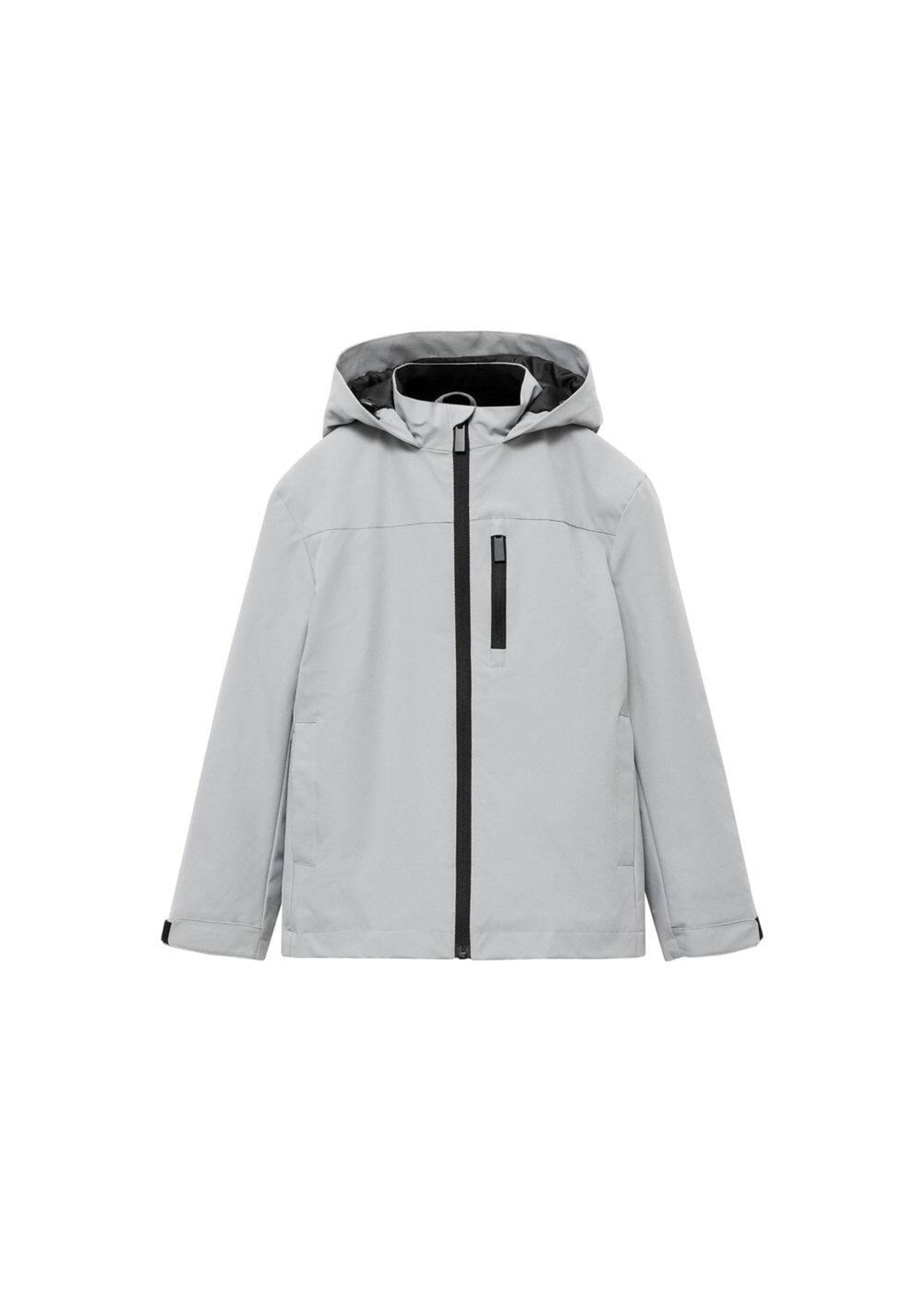 MANGO KIDS Between-Season Jacket 'Hank' in Grey: front