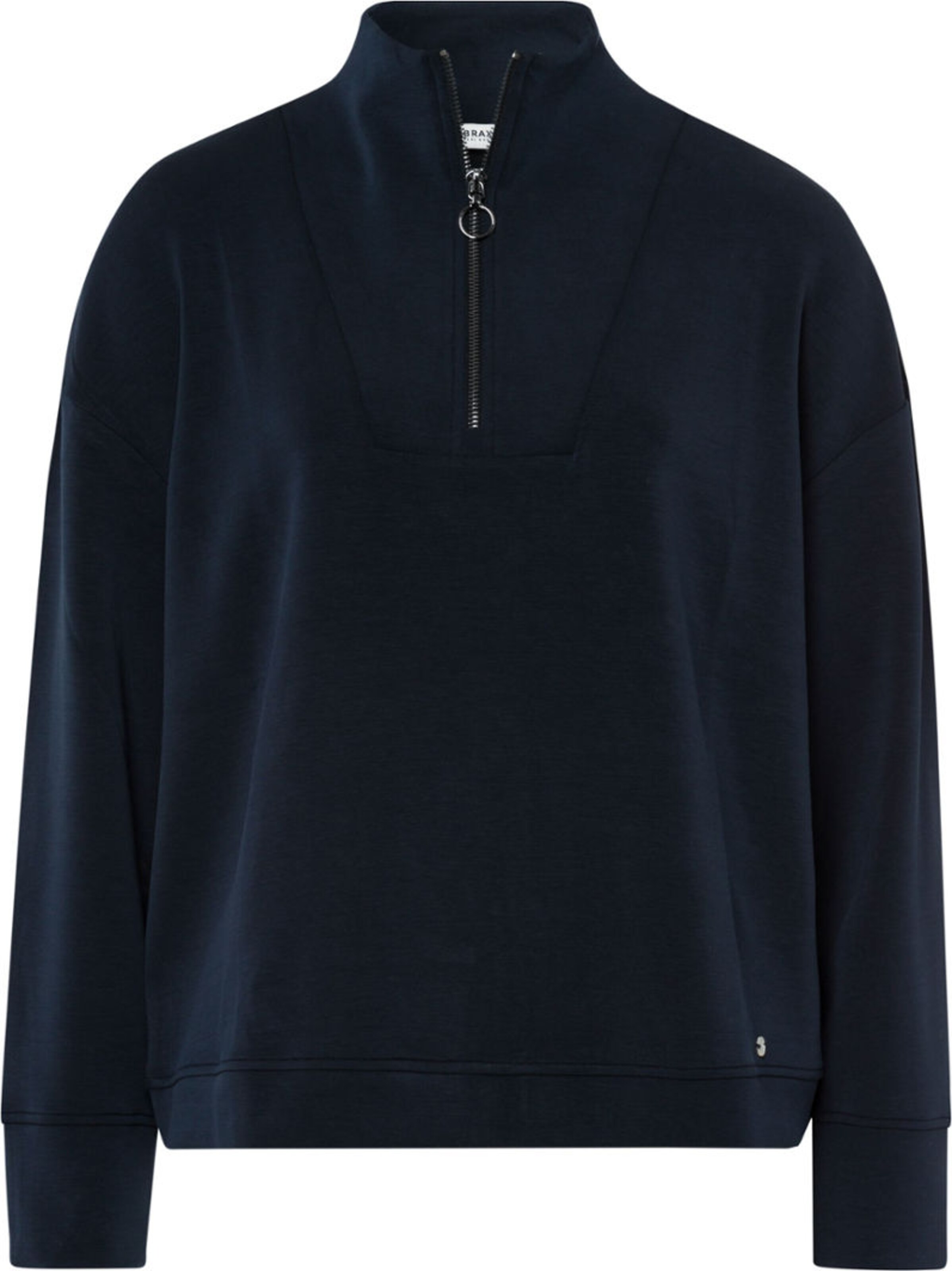 Frauen Sweat Brax feel good Sweatshirt 'Benji' in Dunkelblau - IW49032 Frauen Sweat Brax feel good Sweatshirt 'Benji' in Dunkelblau - IW49032