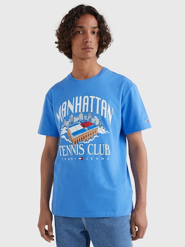 Tommy Jeans T-Shirt in Blau: predná strana