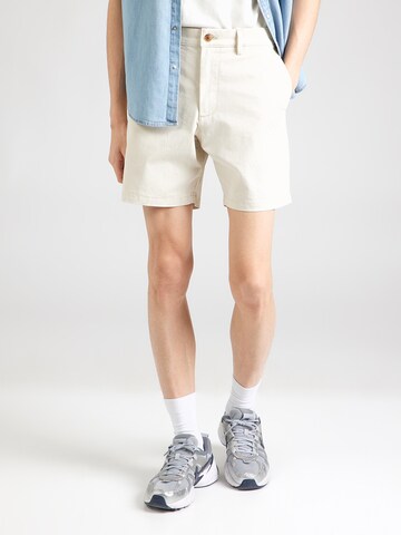 GAP Regular Trousers 'ESSENTIAL' in Beige: front