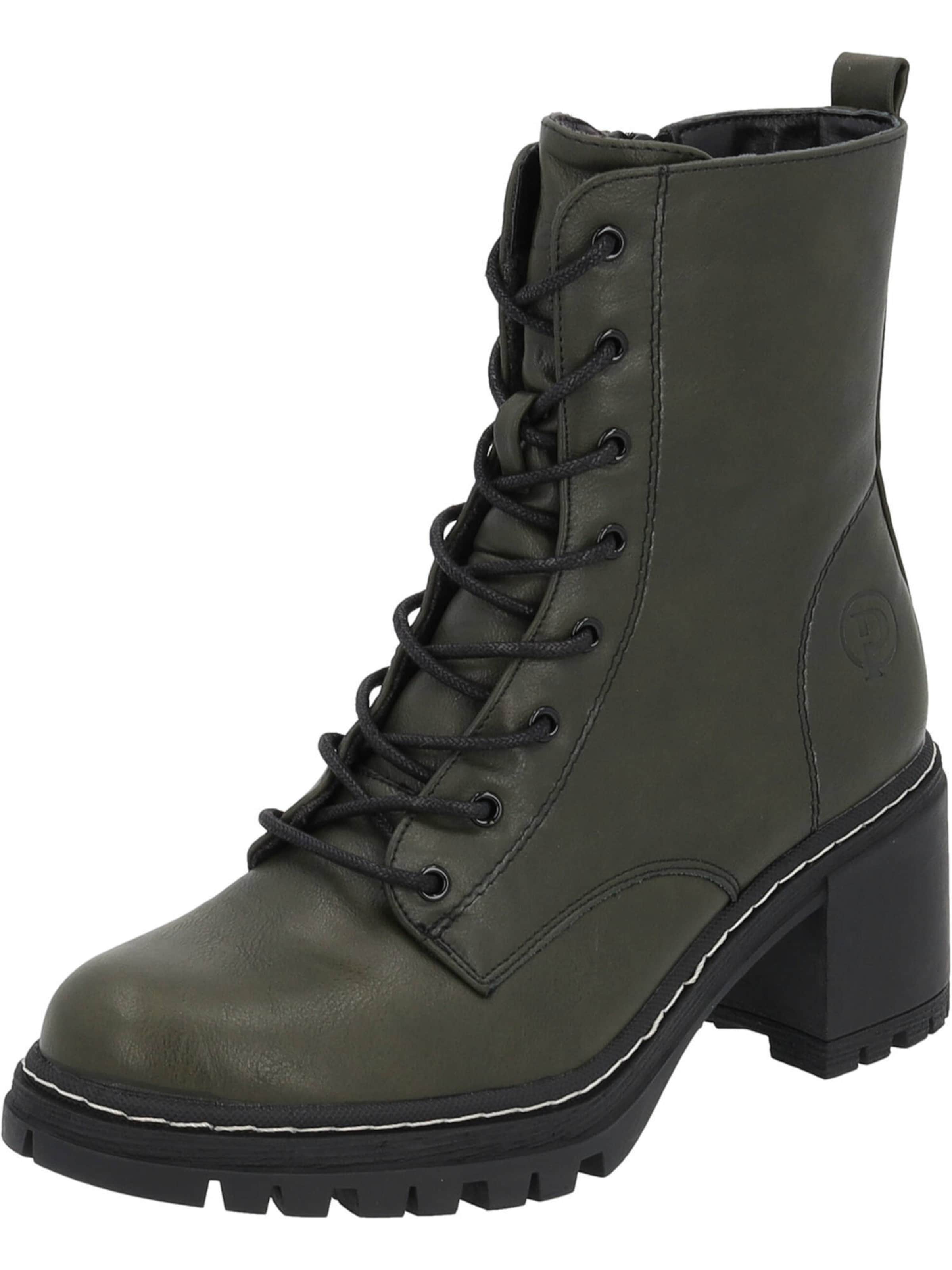 Palado Μποτάκι με κορδόνια 'Kefalonia' σε πράσινο: μπροστά