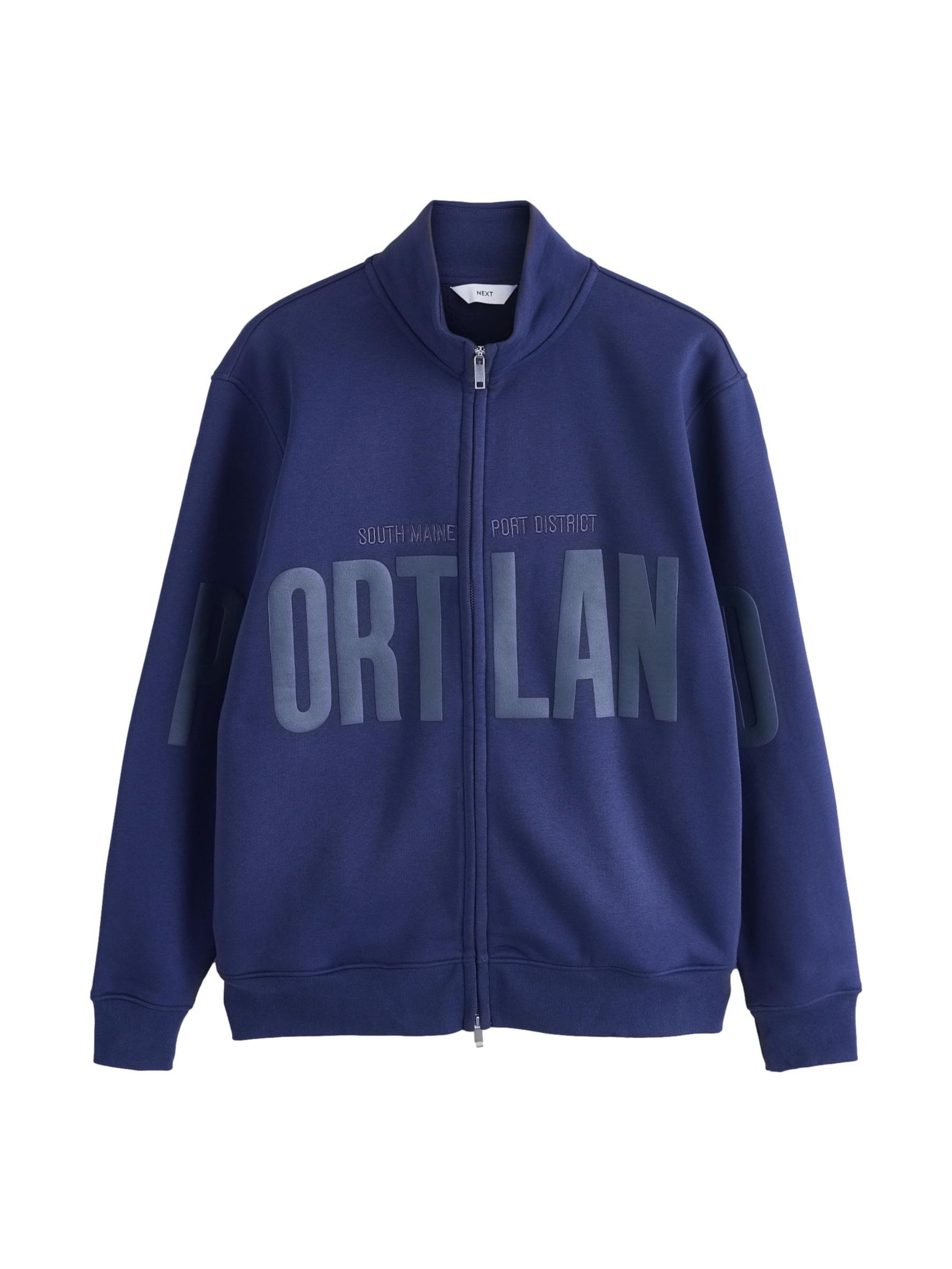 Giacca di felpa di Next in blu: frontale