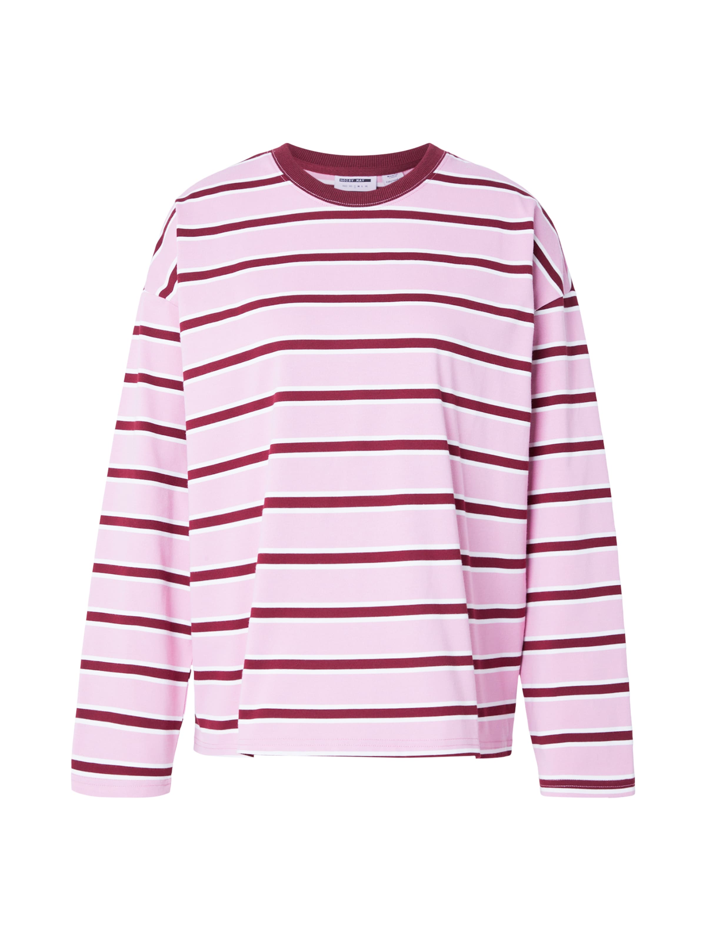 Sweat-shirt 'NMEMBER' Noisy may en rose : devant