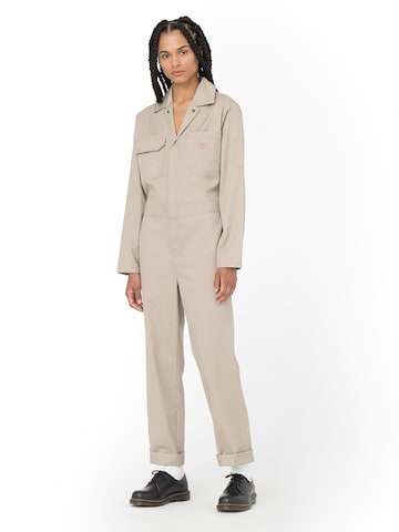 Tuta jumpsuit 'Haughton' di DICKIES in beige