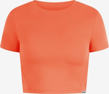 Smilodox Performance Shirt 'Advance Pro' in Orange: front