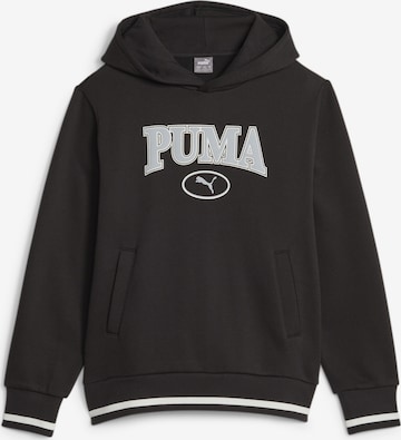 PUMA Sportief sweatshirt 'SQUAD' in Zwart: voorkant