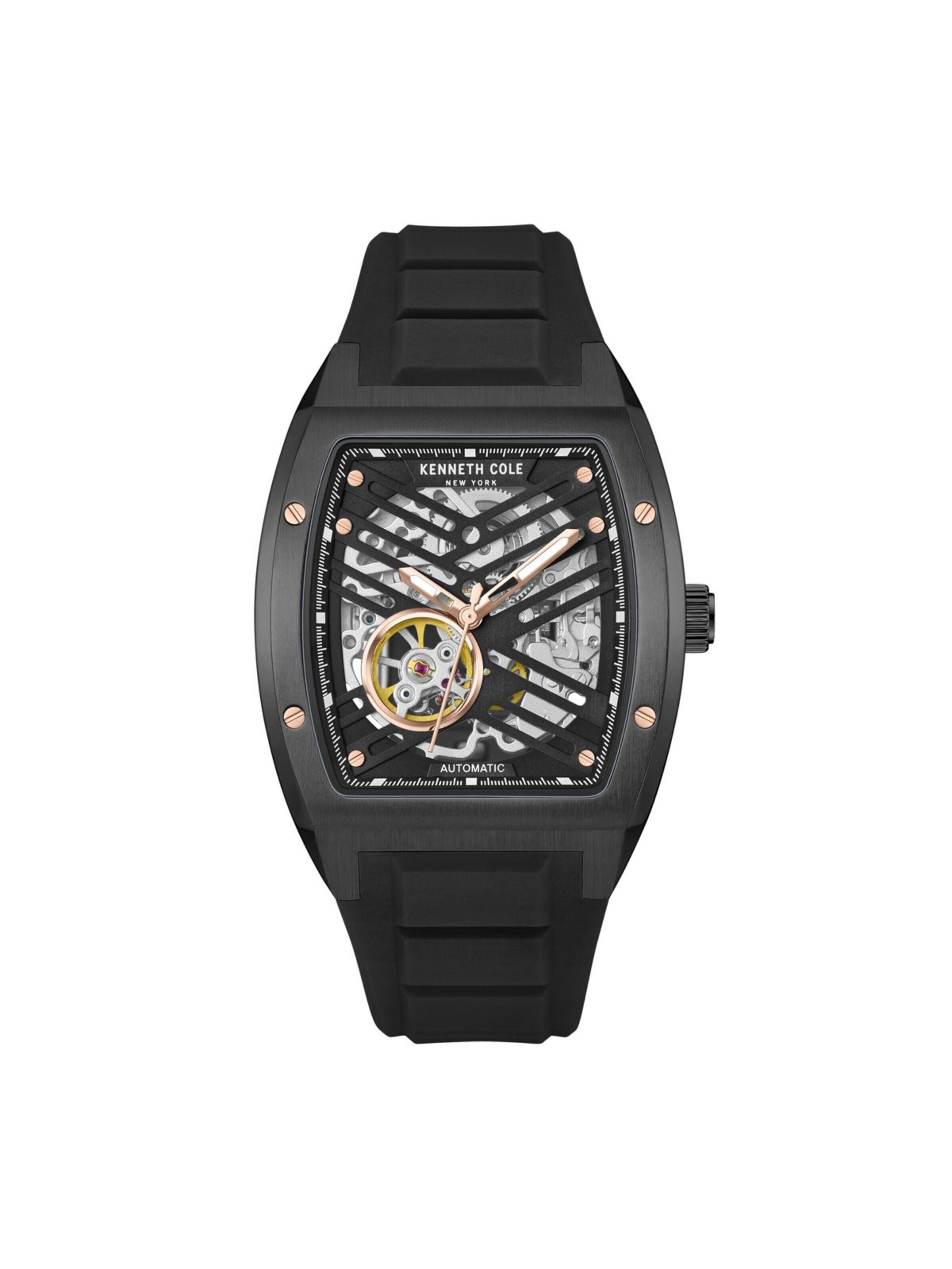 Montre à affichage analogique Kenneth Cole en noir : devant