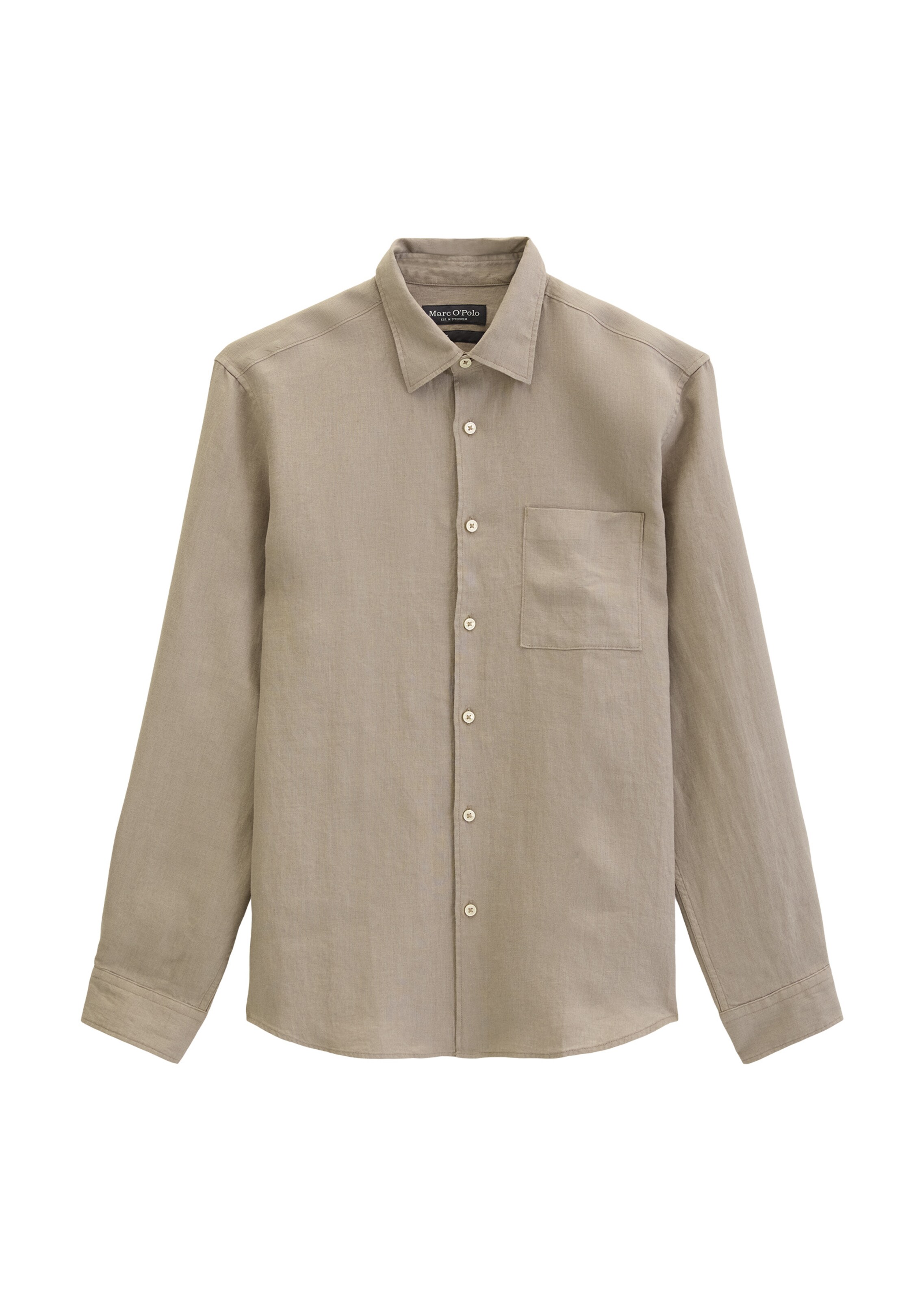 Marc O'Polo Hemd in Beige: Vorderseite