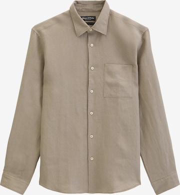 Marc O'Polo Hemd in Beige: Vorderseite