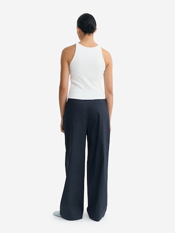 Thinking MU - Top 'HARRIET' en blanco
