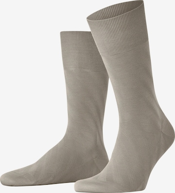 FALKE Socken 'ClimaWool Special Edition' in Beige: Vorderseite