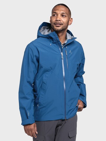 Schöffel Outdoor jacket ' Hiking Jacket Style Mauku MNS ' in Blue: front
