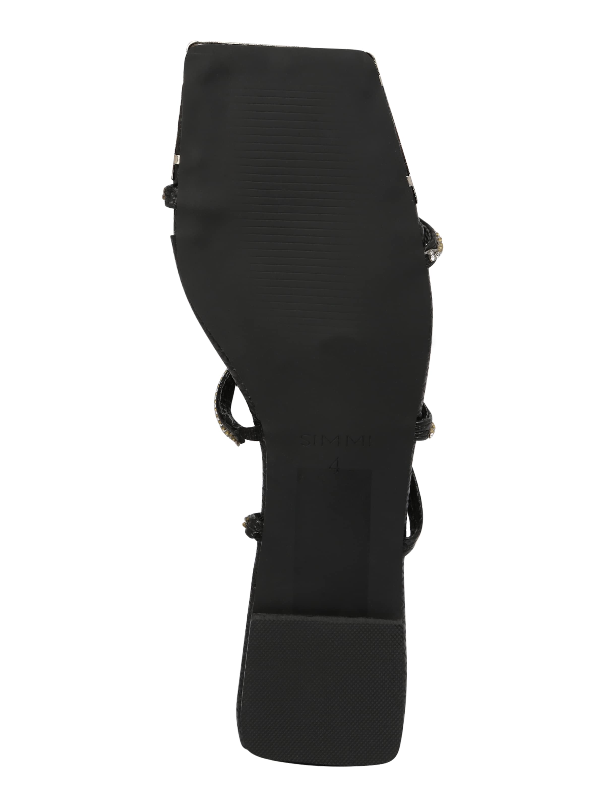 Sandales à lanières 'VENICE' Simmi London en noir