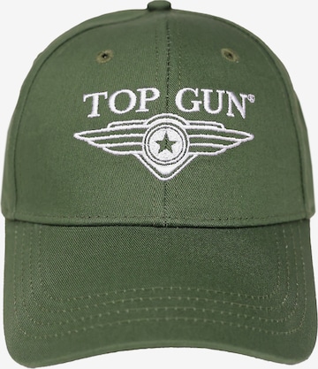 TOP GUN Pet in Groen: voorkant