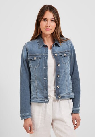 CECIL Between-Season Jacket in Blue: front