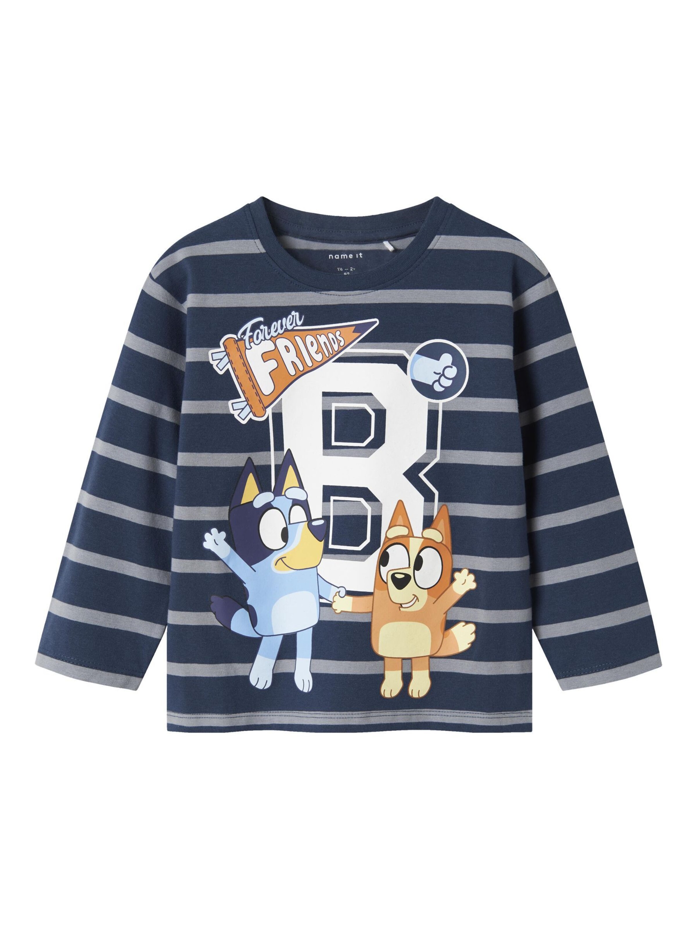 T-Shirt 'Bluey' NAME IT en bleu : devant