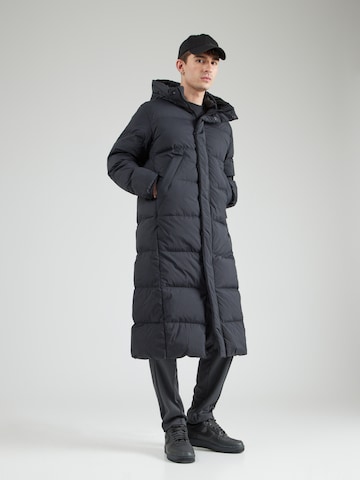 Cappotto invernale 'FLIGHT' di Jordan in nero: frontale