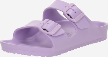 BIRKENSTOCK Open shoes 'Arizona' in Purple: front