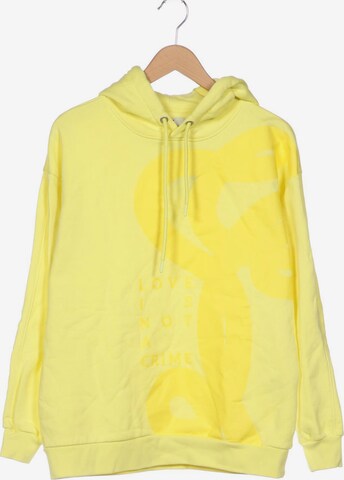 MADS NORGAARD COPENHAGEN Sweatshirt & Zip-Up Hoodie in M in Yellow: front