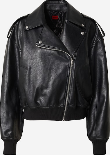 HUGO Casaco meia-estação 'Alipha-1' em preto, Vista do artigo