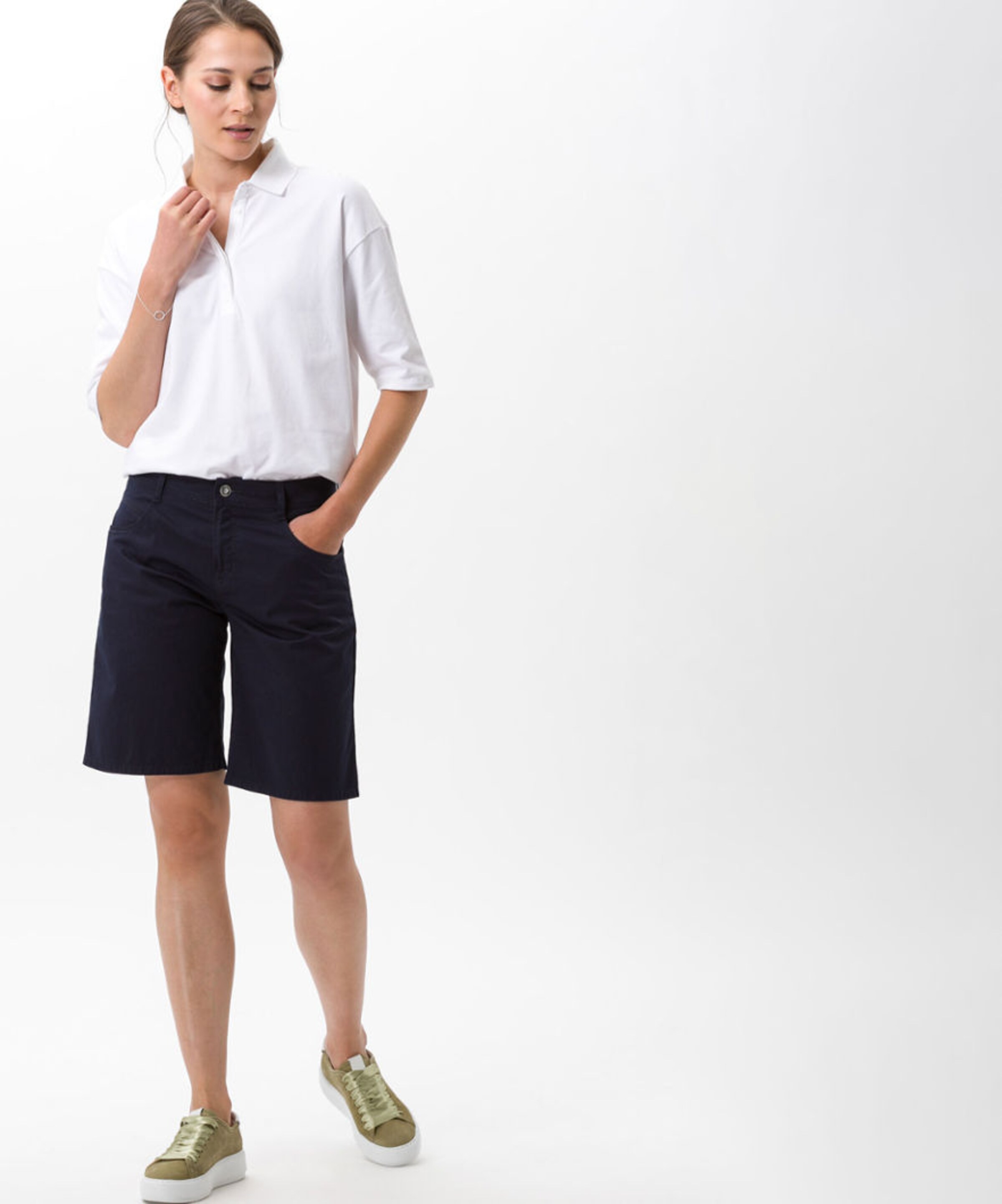 Frauen Große Größen Brax feel good Hose in Indigo - TD72223 Frauen Große Größen Brax feel good Hose in Indigo - TD72223
