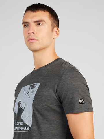 super.natural Sportshirt 'YETI' in Grau