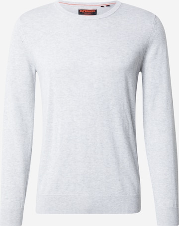 Pull-over 'Essentials' Superdry en gris : devant