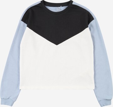Only Play Girls Sweatshirt 'Oldi' in Blue: front