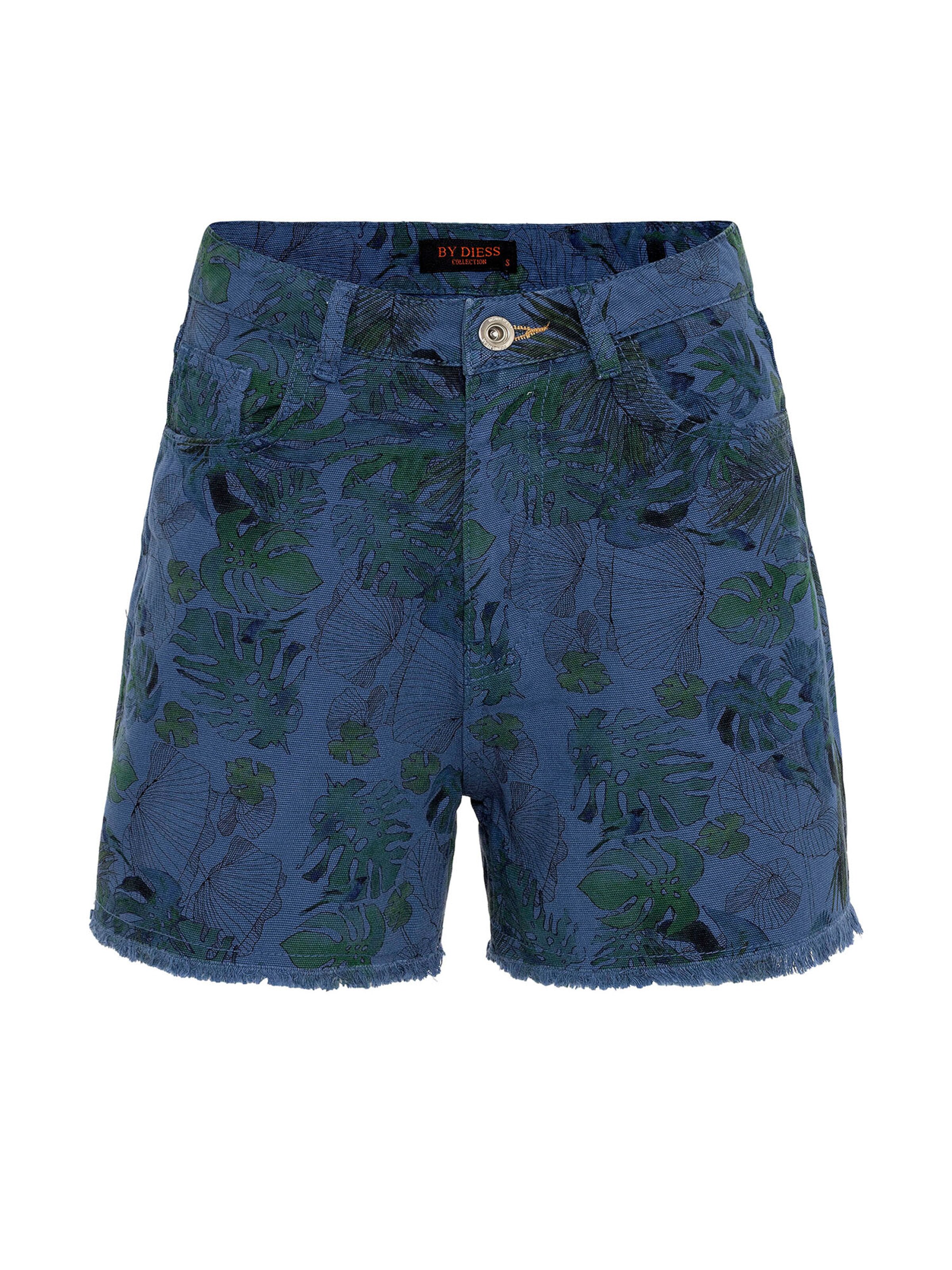 By Diess Collection Regular Hose in Blau: Vorderseite