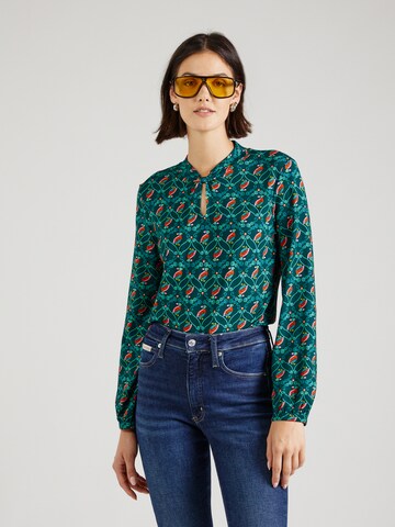 Blutsgeschwister Shirt in Grün: Vorderseite