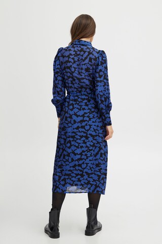 Fransa Shirt Dress in Blue