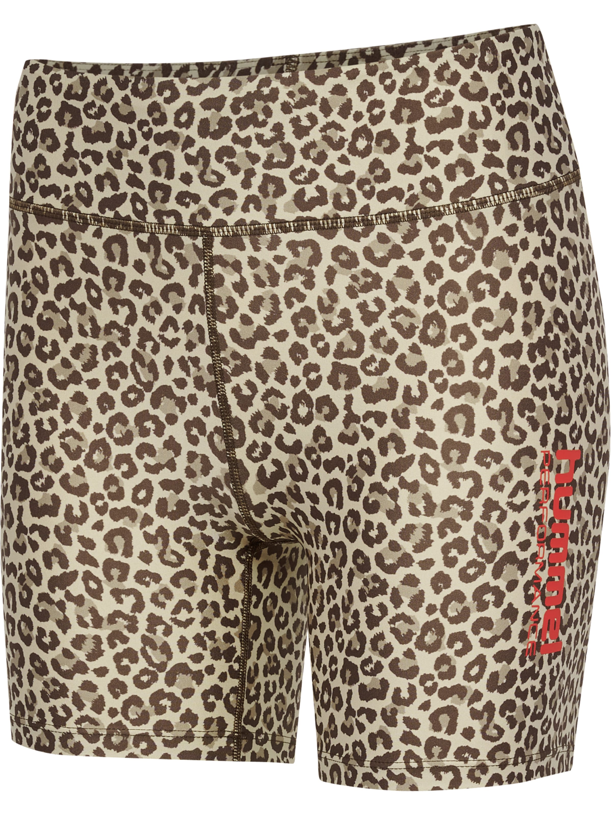 Hummel Skinny Sporthose 'FAST' in Beige