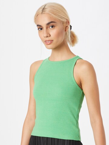 Haut Nasty Gal en vert : devant